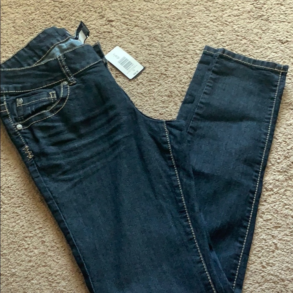 Torrid Dark Wash Skinny Jeans Size 12 Tag Attached
